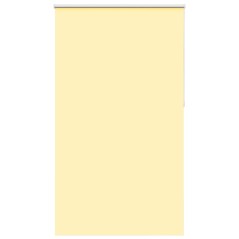 vidaXL Verdunkelungsrollo Gelb 130x230cm Stoffbreite 126,6cm Polyester