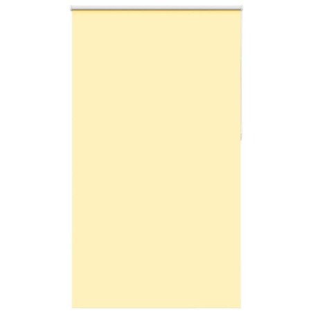 vidaXL Verdunkelungsrollo Gelb 130x230cm Stoffbreite 126,6cm Polyester