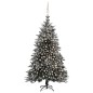 Künstlicher Weihnachtsbaum LEDs & Kugeln Beschneit 240cm PVC PE Künstlicher Weihnachtsbaum LEDs & Kugeln Beschneit 240cm PVC PE