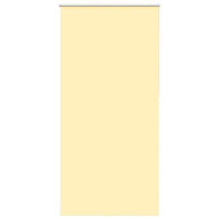 vidaXL Verdunkelungsrollo Gelb 105x230cm Stoffbreite 100,7cm Polyester