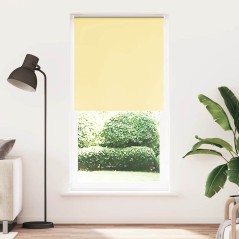 vidaXL Verdunkelungsrollo Gelb 105x230cm Stoffbreite 100,7cm Polyester