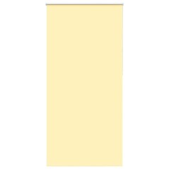 vidaXL Verdunkelungsrollo Gelb 95x230 cm Stoffbreite 90,7 cm Polyester