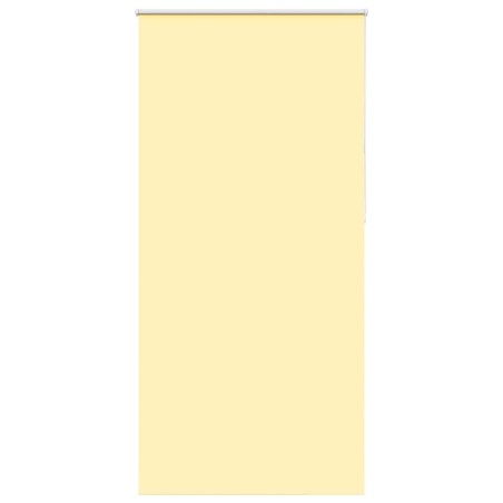 vidaXL Verdunkelungsrollo Gelb 95x230 cm Stoffbreite 90,7 cm Polyester