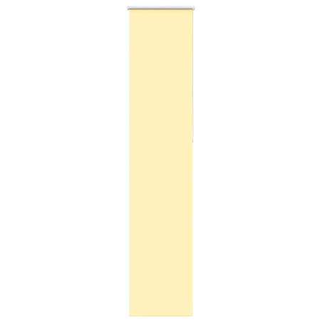 vidaXL Verdunkelungsrollo Gelb 60x230 cm Stoffbreite 55,7 cm Polyester