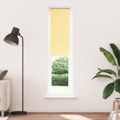 vidaXL Verdunkelungsrollo Gelb 60x230 cm Stoffbreite 55,7 cm Polyester