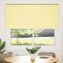 vidaXL Verdunkelungsrollo Gelb 160x150cm Stoffbreite 156,6cm Polyester