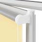 vidaXL Verdunkelungsrollo Gelb 160x150cm Stoffbreite 156,6cm Polyester vidaXL Verdunkelungsrollo Gelb 160x150cm Stoffbreite 156,6cm Polyester