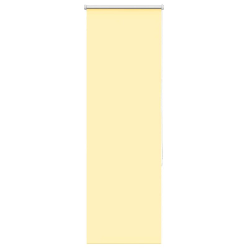 vidaXL Verdunkelungsrollo Gelb 45x150 cm Stoffbreite 40,7 cm Polyester vidaXL Verdunkelungsrollo Gelb 45x150 cm Stoffbreite 40,7 cm Polyester