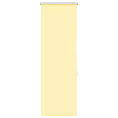 vidaXL Verdunkelungsrollo Gelb 45x150 cm Stoffbreite 40,7 cm Polyester
