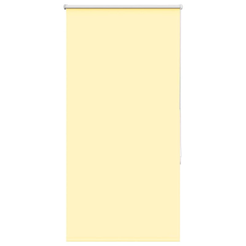 vidaXL Verdunkelungsrollo Gelb 65x150 cm Stoffbreite 60,7 cm Polyester vidaXL Verdunkelungsrollo Gelb 65x150 cm Stoffbreite 60,7 cm Polyester