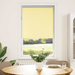 vidaXL Verdunkelungsrollo Gelb 65x150 cm Stoffbreite 60,7 cm Polyester