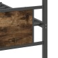 vidaXL Bettgestell ohne Matratze Räuchereiche 100x190 cm Holzwerkstoff vidaXL Bettgestell ohne Matratze Räuchereiche 100x190 cm Holzwerkstoff