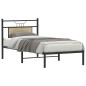 vidaXL Bettgestell ohne Matratze Sonoma-Eiche 80x200 cm Holzwerkstoff vidaXL Bettgestell ohne Matratze Sonoma-Eiche 80x200 cm Holzwerkstoff
