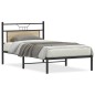 vidaXL Bettgestell ohne Matratze Sonoma-Eiche 107x203 cm Holzwerkstoff vidaXL Bettgestell ohne Matratze Sonoma-Eiche 107x203 cm Holzwerkstoff