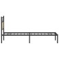 vidaXL Bettgestell ohne Matratze Sonoma-Eiche 107x203 cm Holzwerkstoff vidaXL Bettgestell ohne Matratze Sonoma-Eiche 107x203 cm Holzwerkstoff