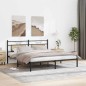 vidaXL Bettgestell ohne Matratze Sonoma-Eiche 160x200 cm Holzwerkstoff vidaXL Bettgestell ohne Matratze Sonoma-Eiche 160x200 cm Holzwerkstoff