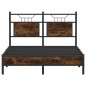 vidaXL Bettgestell ohne Matratze Räuchereiche 120x190 cm Holzwerkstoff vidaXL Bettgestell ohne Matratze Räuchereiche 120x190 cm Holzwerkstoff