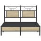vidaXL Bettgestell ohne Matratze Sonoma-Eiche 120x200 cm Holzwerkstoff vidaXL Bettgestell ohne Matratze Sonoma-Eiche 120x200 cm Holzwerkstoff
