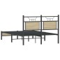 vidaXL Bettgestell ohne Matratze Sonoma-Eiche 120x200 cm Holzwerkstoff vidaXL Bettgestell ohne Matratze Sonoma-Eiche 120x200 cm Holzwerkstoff