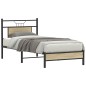 vidaXL Bettgestell ohne Matratze Sonoma-Eiche 90x200 cm Holzwerkstoff vidaXL Bettgestell ohne Matratze Sonoma-Eiche 90x200 cm Holzwerkstoff