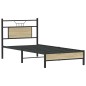 vidaXL Bettgestell ohne Matratze Sonoma-Eiche 90x200 cm Holzwerkstoff vidaXL Bettgestell ohne Matratze Sonoma-Eiche 90x200 cm Holzwerkstoff