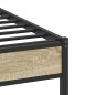 vidaXL Bettgestell ohne Matratze Sonoma-Eiche 90x200 cm Holzwerkstoff vidaXL Bettgestell ohne Matratze Sonoma-Eiche 90x200 cm Holzwerkstoff