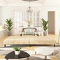 vidaXL Schlafsofa 2-Sitzer Creme Samt vidaXL Schlafsofa 2-Sitzer Creme Samt
