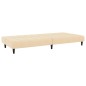 vidaXL Schlafsofa 2-Sitzer Creme Samt vidaXL Schlafsofa 2-Sitzer Creme Samt