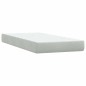 vidaXL Boxspringbett mit Matratze Hellgrau 80x220 cm Samt vidaXL Boxspringbett mit Matratze Hellgrau 80x220 cm Samt