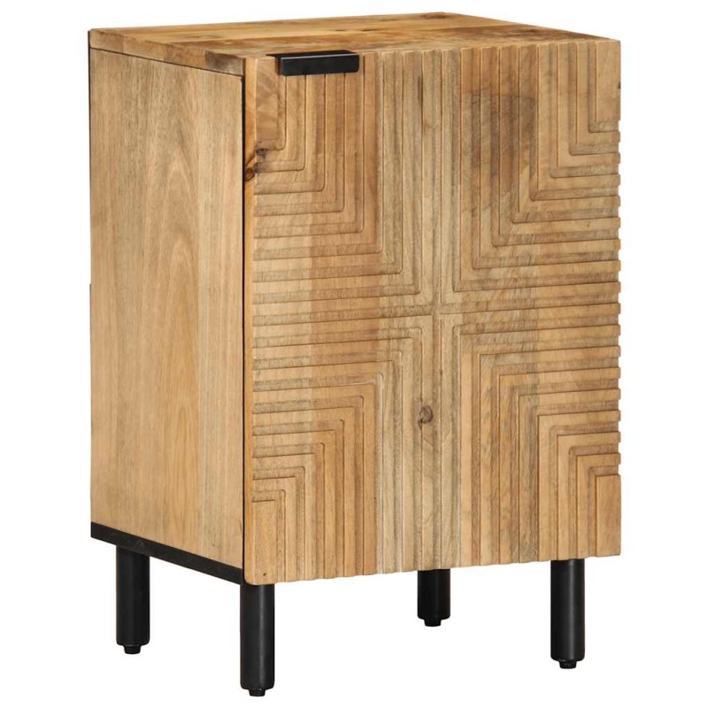vidaXL Badschrank Braun 38x33,5x58 cm Massivholz Mango vidaXL Badschrank Braun 38x33,5x58 cm Massivholz Mango