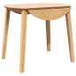 vidaXL Esstisch Natur Massivholz Gummibaumholz vidaXL Esstisch Natur Massivholz Gummibaumholz