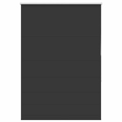 vidaXL Verdunkelungsrollo Schwarz 95x130 cm Stoffbreite 90,7 cm