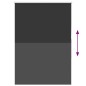 vidaXL Verdunkelungsrollo Schwarz 95x130 cm Stoffbreite 90,7 cm vidaXL Verdunkelungsrollo Schwarz 95x130 cm Stoffbreite 90,7 cm