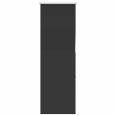 vidaXL Verdunkelungsrollo Schwarz 45x150 cm Stoffbreite 40,7 cm