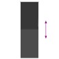 vidaXL Verdunkelungsrollo Schwarz 45x150 cm Stoffbreite 40,7 cm vidaXL Verdunkelungsrollo Schwarz 45x150 cm Stoffbreite 40,7 cm