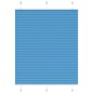 vidaXL Plissee Blau 110x100 cm Stoffbreite 109,4 cm Polyester vidaXL Plissee Blau 110x100 cm Stoffbreite 109,4 cm Polyester
