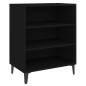 vidaXL Sideboard Schwarz 57x35x70 cm Holzwerkstoff vidaXL Sideboard Schwarz 57x35x70 cm Holzwerkstoff