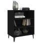 vidaXL Sideboard Schwarz 57x35x70 cm Holzwerkstoff vidaXL Sideboard Schwarz 57x35x70 cm Holzwerkstoff