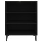 vidaXL Sideboard Schwarz 57x35x70 cm Holzwerkstoff vidaXL Sideboard Schwarz 57x35x70 cm Holzwerkstoff