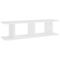 vidaXL Wandregale 2 Stk. Weiß 75x18x20 cm Holzwerkstoff vidaXL Wandregale 2 Stk. Weiß 75x18x20 cm Holzwerkstoff