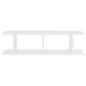vidaXL Wandregale 2 Stk. Weiß 75x18x20 cm Holzwerkstoff vidaXL Wandregale 2 Stk. Weiß 75x18x20 cm Holzwerkstoff