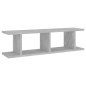 vidaXL Wandregale 2 Stk. Betongrau 75x18x20 cm Holzwerkstoff vidaXL Wandregale 2 Stk. Betongrau 75x18x20 cm Holzwerkstoff
