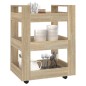 vidaXL Küchenwagen Sonoma-Eiche 60x45x80 cm Holzwerkstoff vidaXL Küchenwagen Sonoma-Eiche 60x45x80 cm Holzwerkstoff