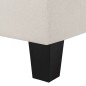 vidaXL 5-Sitzer-Sofa Creme Stoff vidaXL 5-Sitzer-Sofa Creme Stoff