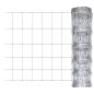 vidaXL Gratenzaun Wildzaun mit Pfosten Verzinktes Eisen 50 m 80/6/15 vidaXL Gratenzaun Wildzaun mit Pfosten Verzinktes Eisen 50 m 80/6/15