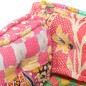 vidaXL Palettensofa-Auflage Mehrfarbig Stoff Patchwork vidaXL Palettensofa-Auflage Mehrfarbig Stoff Patchwork