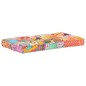 vidaXL Palettensofa-Auflage Mehrfarbig Stoff Patchwork