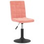 vidaXL Esszimmerstühle 2 Stk. Drehbar Rosa Samt vidaXL Esszimmerstühle 2 Stk. Drehbar Rosa Samt