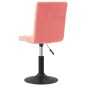 vidaXL Esszimmerstühle 2 Stk. Drehbar Rosa Samt vidaXL Esszimmerstühle 2 Stk. Drehbar Rosa Samt