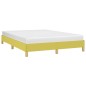 vidaXL Bettgestell ohne Matratze Grün 140x190 cm Stoff vidaXL Bettgestell ohne Matratze Grün 140x190 cm Stoff